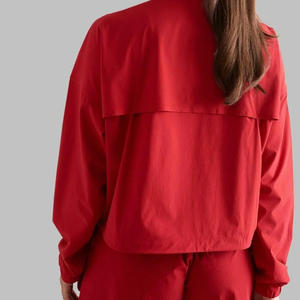 Conjunto Deportivo Unisex Personalizado, Chaqueta Cortavientos Holgada y Oversize, Conjuntos Lisos para Hombre y Mujer, Último Diseño con Servicio OEM - Product Image 2