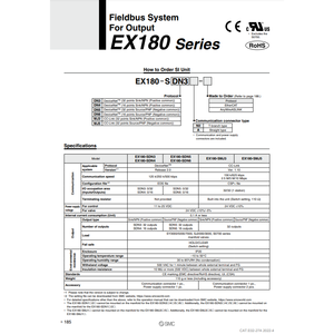SMC Pneumatics Sistema de bus de campo para entrada y salida - Product Image 1