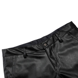 Shorts en cuir décontractés pour hommes, prix de gros, pour usage extérieur, respirants, séchage rapide, légers, avec fermeture boutonnée - Product Image 6