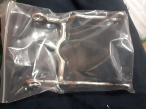En gros, Mors de cheval Western en acier inoxydable de haute qualité avec rouleau de joue complet et chaîne de bridon, OEM ODM SKI Private - Product Image 2