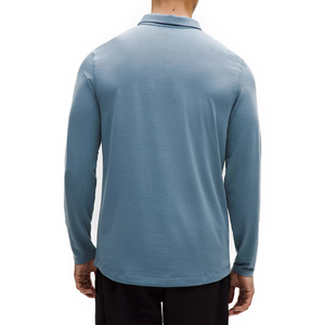 Polo à manches longues Evolution pour homme, respirant, extensible, séchage rapide, performance, décontracté, vêtements de golf, option personnalisée - Product Image 2