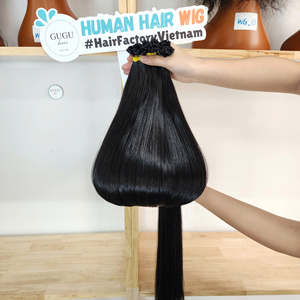 ผมต่อ GUGU HAIR แท้ 100% เวอร์จิ้น เวียดนาม แบบปลายแบน ตรงธรรมชาติ ซุปเปอร์ดับเบิ้ลดรอน ขนาด 16 - 32 นิ้ว เกล็ดผมยังอยู่ครบ - Product Image 3