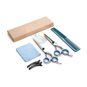 Ciseaux de coiffure professionnels en acier inoxydable J2 de qualité supérieure, ultra-affûtés, pour salon, en acier J2 - Product Image 2