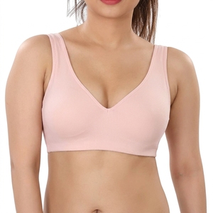 Soutien-gorge de sport sans couture personnalisé pour femme, rembourré, haute élasticité, pour yoga, gym, fitness, entraînement, vêtements de sport, fournisseur de marque privée - Product Image 1