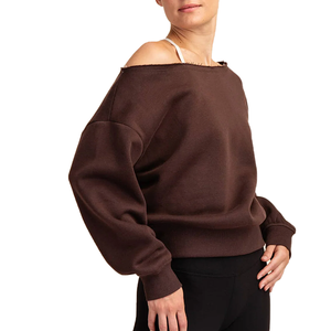 Nouvelle Arrivée : Sweat-shirt Polaire Col Rond Imprimé Hiver pour Femme, Ultra Doux, Style Sororité, Confortable, Streetwear, Thème Vie Grecque - Product Image 3