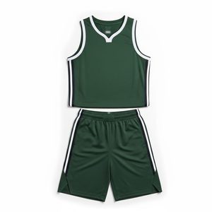 Conjunto de Uniforme de Baloncesto Sublimado Personalizado, Jersey Transpirable de Secado Rápido, Ropa Deportiva 100% Poliéster para Hombre - Product Image 4