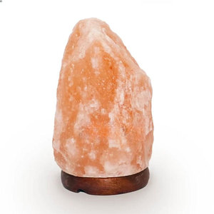 Elegante Lámpara de Sal del Himalaya con Acabado Natural Tallado, Lámpara de Sal del Himalaya para Decoración - Product Image 1