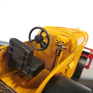 Metal Handmade Steam Roller Model <b>Road</b> Roller Miniature for Home Office Desktop Decoration Collectible Gift 26.67Lx13.97Wx12.7H - Product Image 3