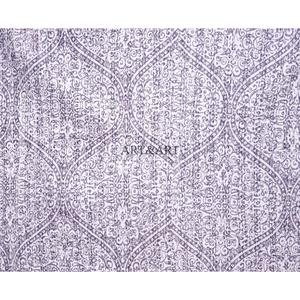 ผ้าคลุมเตียงคันธาทำมือจากอินเดีย ผ้าฝ้าย 100% พิมพ์ลายดอกไม้ด้วยมือ น้ำหนักผ้า 220 กรัม คุณภาพสูง ART&ART - Product Image 2