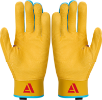 Gants de frappe en cuir Adiha Impex blancs avec fermeture auto-agrippante, unisexes, pour adultes, personnalisables et durables