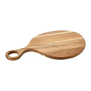 Tabla de cortar y servir de madera plegable extra grande y elegante, tabla de cortar decorativa para uso diario y en la cocina - Product Image 2