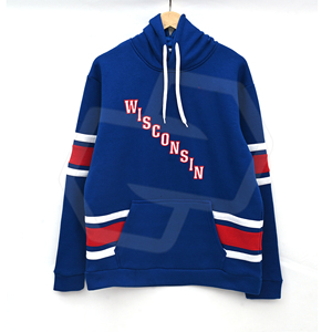 Sudadera con Capucha Estilo Universitario, Felpa de Algodón Premium, para Hombre, Invierno, Servicio OEM, Logotipo Personalizado, Ropa Deportiva Universitaria - Product Image 1