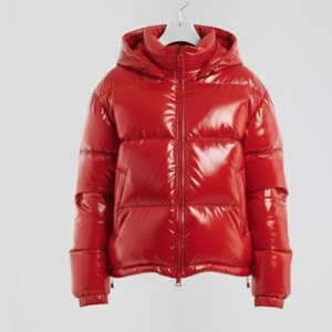 <b>White</b> Quilted Puffer <b>Jacket</b> <b>Women</b> Winter Stand Collar Full Sleeve Zipper Closure Thick Polyester Wadding Outerwear - Product Image 5