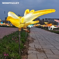 MOMOVALLEY Guirlande lumineuse de Noël LED dynamique Colombe 12V Motif oiseau volant cinétique pour la décoration de parcs et centres commerciaux Vente en gros