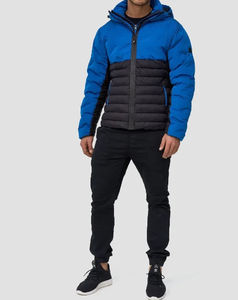 Vestes matelassées imperméables personnalisées pour hommes 2026, col 100% laine, hiver, 90% duvet de canard blanc, manteau d'hiver unisexe - Product Image 2