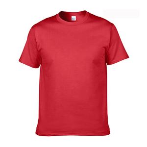 T-shirt d'été 100% coton de haute qualité pour hommes Logo personnalisé avec tissu tricoté brodé - Product Image 5