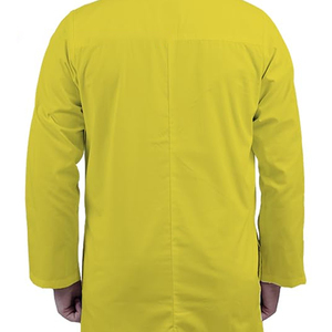 Customizable Color Unisex Hospital Nurse Scrubs Full Sleeves Cotton Lab <b>Coat</b> Two Pockets Needle <b>Detection</b> Medical Uniform OEM - Product Image 5
