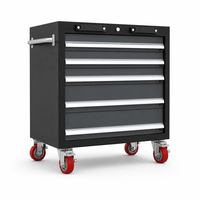 Armoire à outils mobile en acier laminé à froid, armoire de rangement industrielle, tiroirs verrouillables, poste de travail d'entrepôt, service personnalisé