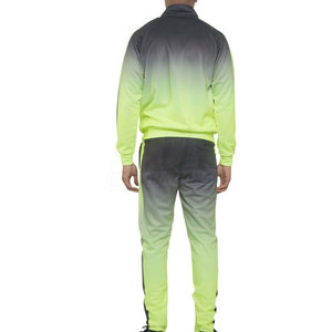 Conjuntos Deportivos Sublimados al por Mayor, Cómodos, Transpirables, Casuales, con Cierre, 100% Poliéster, Ligeros, para Correr, para Hombre - Product Image 6