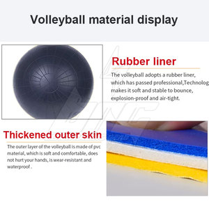 ขายส่งลูกวอลเลย์บอลแบบยั่งยืน รุ่นใหม่ กันน้ำ อุปกรณ์กีฬาวอลเลย์บอล - Product Image 5