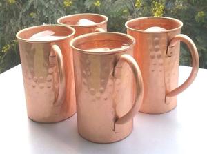 Mug Moscow Mule au design vintage classique, lavable à la main, en cuivre et acier inoxydable, avec couvercle ODM écologique pour usage en café - Product Image 2
