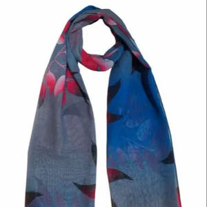 Tissu léger d'écharpe carrée imprimée numérique de haute qualité, parfait pour l'image de marque et l'approvisionnement en vrac - Product Image 1