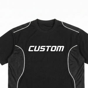 เสื้อยืดกีฬา Glory Custom Quick Dry Mesh Panel ผ้าฝ้าย 100% เนื้อนุ่ม ระบายอากาศได้ดี เหมาะสำหรับออกกำลังกาย น้ำหนักเบา สำหรับทุกเพศ - Product Image 3