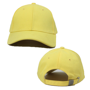 Best Quality Unisex <b>Denim</b> Baseball Cap Yellow Color Polyester Cotton <b>Material</b> Personalized Adult Size 5 Panel Four Seasons - Product Image 5