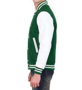 Chaquetas Universitarias Personalizadas con Logotipo, de Alta Calidad, 100% Lana, Uniformes de Equipo para Hombre, al por Mayor, Lisas - Product Image 4