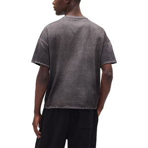 Mens longline extended fit t <b>shirt</b> breathable fabric comfortable stylish streetwear casual outfit for everyday fashion - Product Image 4