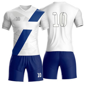 OEM Custom Breathable Soccer Wear Full Set Football <b>Kit</b> Including Jersey T-shirt with Personalized Uniform for Football Players - Product Image 4