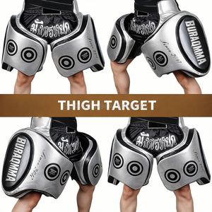 BURAQ MMA SPORTS Focus Pads Muay Thai Arts Martiaux Entraînement Thai Pad Taekwondo Kick Custom Boxing Muay Thai Pads - Product Image 2