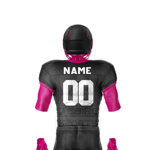 Uniforme de Fútbol Americano Personalizado de Fábrica, Impresión Personalizada, Transpirable, 100% Poliéster, Diseño Ligero y Duradero, Colores y Logotipo Personalizables - Product Image 5