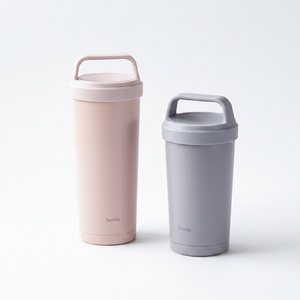 Gobelet isotherme Holms Handle en acier inoxydable, 370 ml, 500 ml, anti-fuite, compatible lave-vaisselle, double paroi, tasse à café, 6-12 heures - Product Image 1