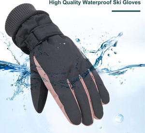 Smart Heated <b>Ski</b> Gloves Touchscreen Winter Windproof Non-Slip Battery Operated for Sports Cycling Snowboarding Motorcycle - Product Image 5