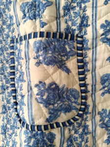 Reversible <b>Quilted</b> <b>Jacket</b>: Hand Block Print Lurex Cotton, Floral Partywear - Product Image 6