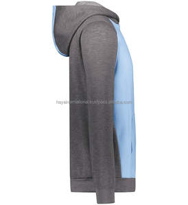 2023 unisexe coton polaire à capuche haute qualité vêtements de sport survêtement costume broderie personnalisée nouveau été impression tissu solide à capuche - Product Image 3