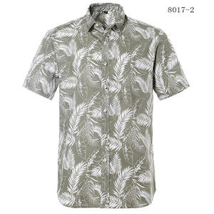 โรงงานฮาวายานา ขายส่งเสื้อเชิ้ตฮาวายลายดอกไม้พิมพ์ลายฤดูร้อนแขนสั้นแบบดั้งเดิมสำหรับผู้ชาย - Product Image 2