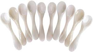 Ensemble de couverts rustiques en nacre naturelle tendance et bon marché, fabriqués à la main au Vietnam, pour la maison et l'hôtel - Product Image 3