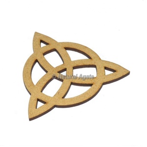 Posavasos de madera de Chakra envejecido artesanías de piedra semipreciosa - Product Image 6