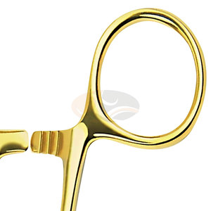 Porte-aiguille chirurgical avec lames de coupe en carbure de tungstène de qualité supérieure et mécanisme de verrouillage, certifié CE - Product Image 4