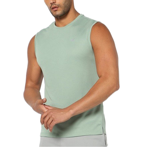Men's Casual Sleeveless Knitted Gym Muscle Tank Tops Quick Dry Breathable Anti-Pilling Workout <b>Stringer</b> T-Shirts for - Product Image 2