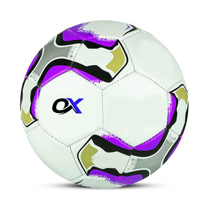 Ballon de football de taille officielle 5 de haute qualité, nouveau design, entraînement sportif, en caoutchouc, cuir, PVC, logo personnalisé imprimé - Product Image 4