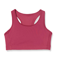 Soutien-gorge de sport respirant à maintien élevé pour femmes, 100 % Spandex/Nylon de haute qualité, personnalisable avec logo frontal, marque privée