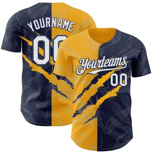 Maillot de baseball de haute qualité à boutons, imprimé en sérigraphie, antibactérien, manches courtes, 100 % coton biologique, col en V, personnalisable pour équipe - Product Image 1
