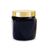 Frasco de Plástico PET con Tapa de Rosca, 500 ml, Boca Ancha, Redonda, de Grado Alimenticio, Envase Personalizado para Dulces y Cosméticos, Impresión Serigráfica JW-144