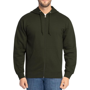 Heavyweight Cotton Winter Hoodie for <b>Men</b> with Custom Print Digital Printing Front <b>Pouch</b> Pocket and Adjustable Drawstring Hood - Product Image 1