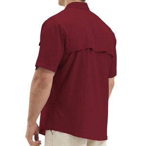 Chemises de pêche de qualité supérieure pour hommes, col à capuche, matière douce pour la peau, respirante, élégante, chemises de pêche pour hommes - Product Image 2