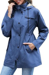 Wholesale Designer <b>Men</b> <b>Long</b> Winter Outdoor Windbreaker <b>Jacket</b> Stand Collar Vintage Style Lightweight Windproof Waterproof Front - Product Image 4