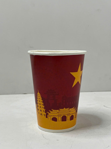 Gobelets en papier kraft double paroi biodégradables de qualité alimentaire, imprimés flexo avec logo personnalisé, écologiques, jetables, pour boissons, transport aérien et maritime - Product Image 4